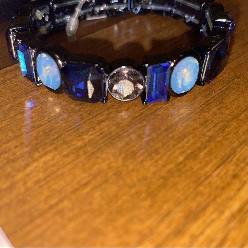 Chicos blue bracelet